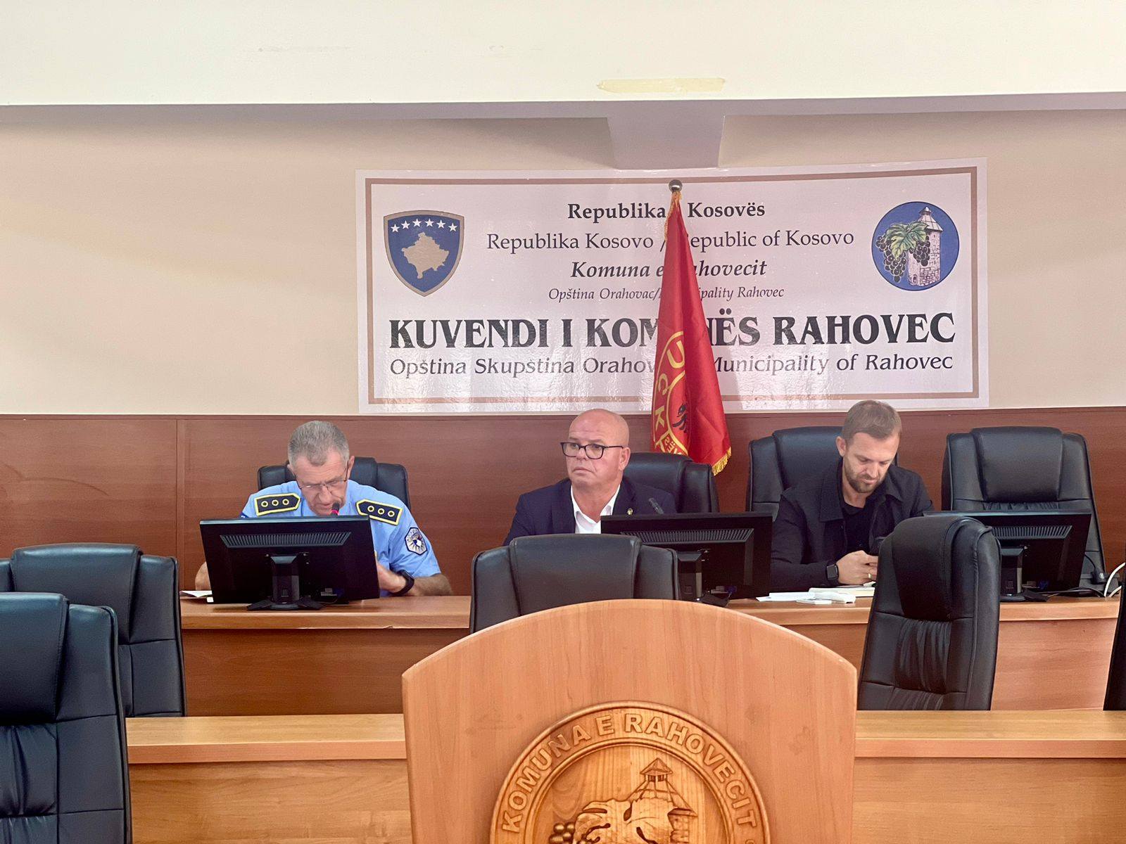 Në Rahovvec u mbajt mbledhja e Këshillit Komunal për Siguri në Bashkësi