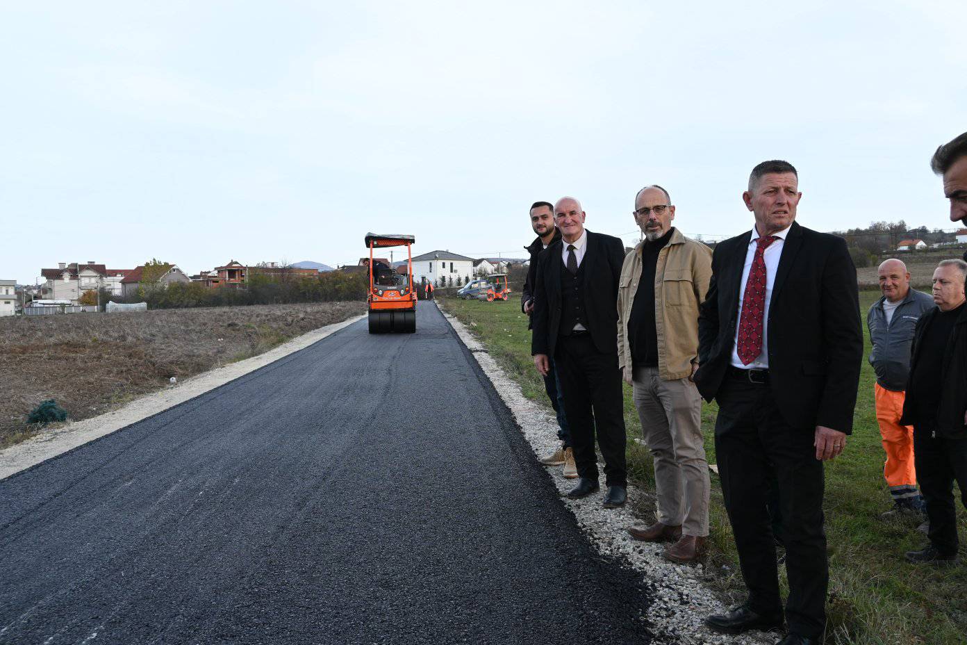 Asfaltohet rruga e Gërrmit  lidhën mes veti lokalitet Binçë  Kabash  Beguncë