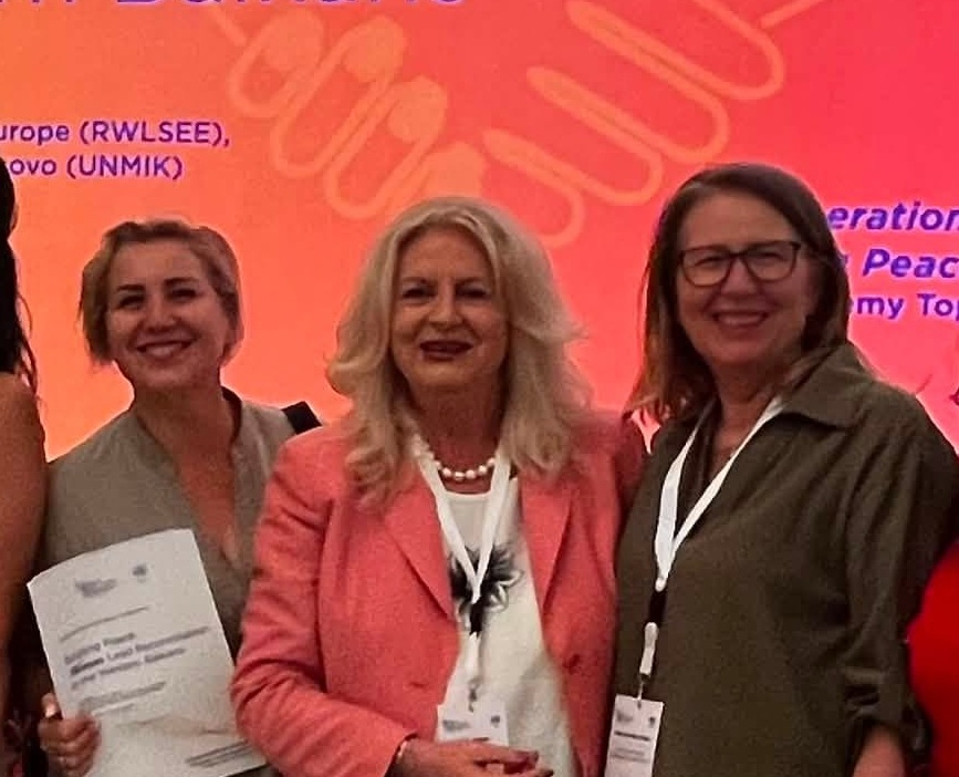 Edita Tahiri  Paqja e qëndrueshme ndërtohet me lidershipin e grave
