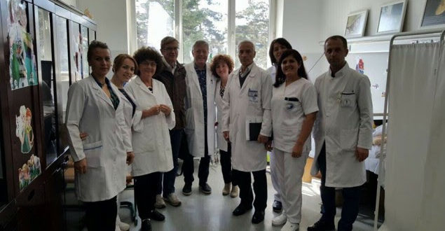 Ekspertë nga Universiteti i Linkopingut të Suedisë trajnojnë stafin e Klinikës së Kirurgjisë së Fëmijëve