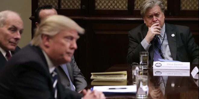 Steve Bannon, ish-këshilltar i kryetarit Trump, akuzohet për keqpërdorim të parave në ndërtimin e murit Amerikë-Meksikë