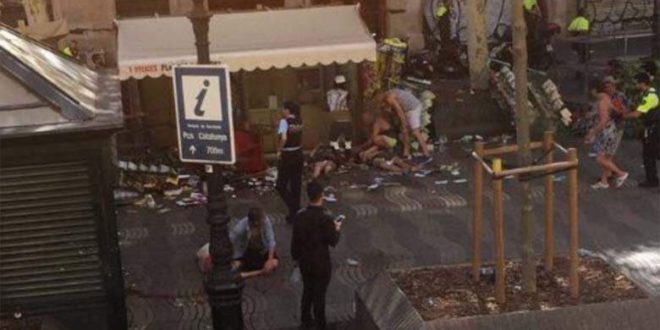 Nga një sulm terrorist shumë të vdekur e dhjetëra të tjerë të plagosur në Barcelonë të Katalunjës