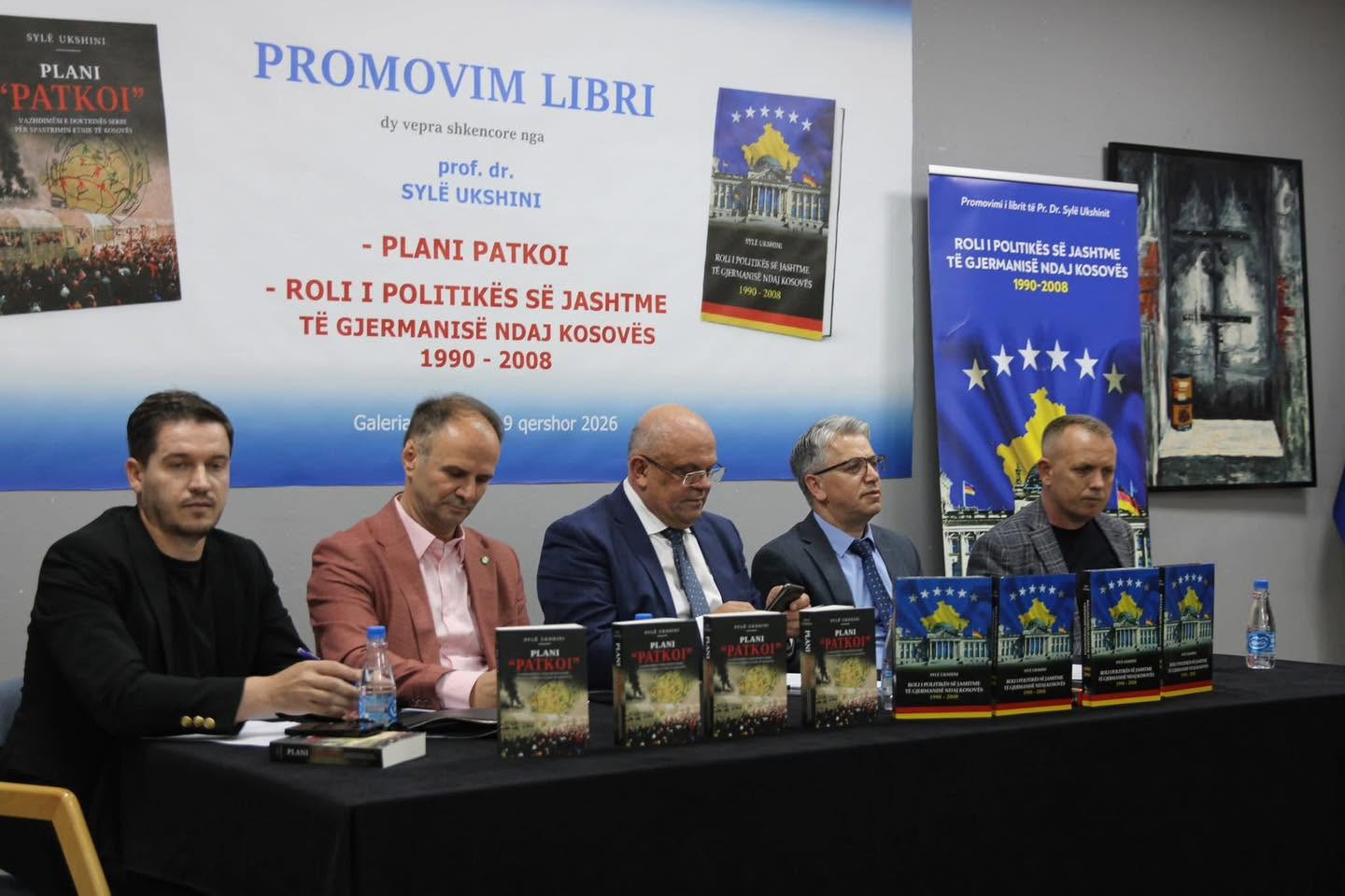 Në kuadër të  Ditëve të Kulturës  u promovuan dy veprat më të reja të prof  dr  Sylë Ukshinit