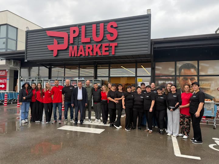 Në Drobesh të Vitisë  u hap pika e re e Plus Marketit  rrjeti i marketeve pa produkte serbe