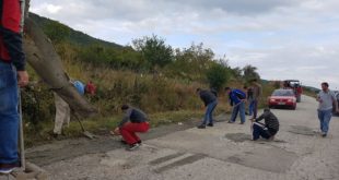 Bashkatdhetari nga Zvicrra, Naim Tahiri me vetë iniciativë e rregullon rrugën e fshatit Syriganë