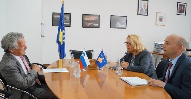 Ministrja, Bajrami takoi amabsadorin slloven në vendin tonë