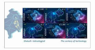 Posta e Kosovës, nga sot lëshoi në qarkullim postar emisionin e pullave postare ”Shekulli i teknologjisë’’