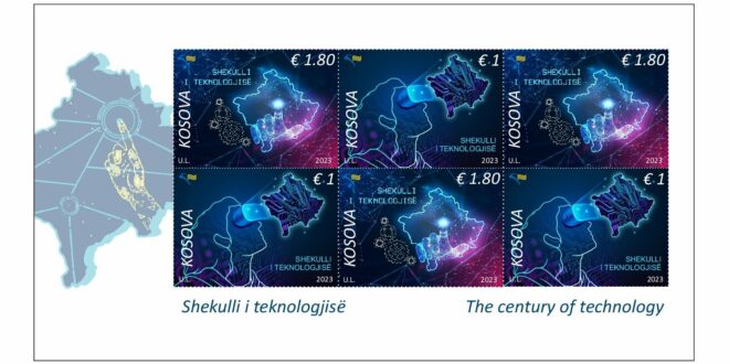 Posta e Kosovës, nga sot lëshoi në qarkullim postar emisionin e pullave postare ”Shekulli i teknologjisë’’
