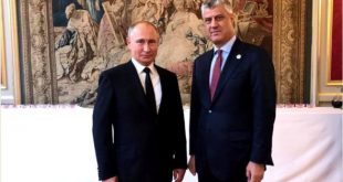 Kryetari i Kosovës, Hashim Thaçi në Paris është takuar edhe kryetarin e Rusisë, Vladimir Putin