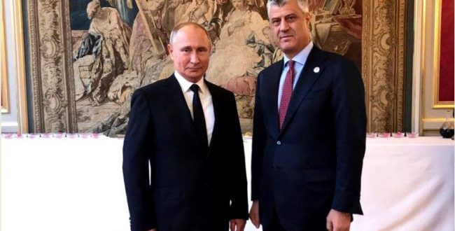 Kryetari i Kosovës, Hashim Thaçi në Paris është takuar edhe kryetarin e Rusisë, Vladimir Putin