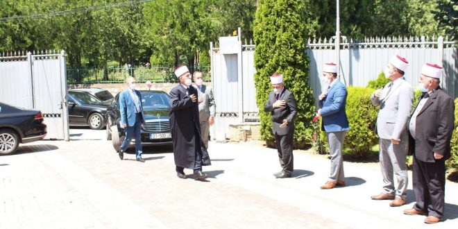Myftiu i kosovës, Naim Tërnava e viziton Bashkësinë Fetare Islame të Republikës së Maqedonisë së Veriut