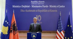 Kryetari i Kosovës, Hashim Thaçi: Kushtetuta është themel i shtetit tonë modern