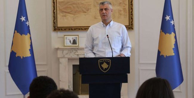 Thaçi: Kosova do të marrë pjesë në konferencën e Paqes në Paris, por aty nuk do të ketë dialog Kosovë – Serbi