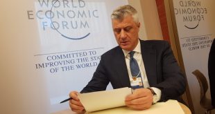 Thaçi: Në Davos do të shprehë edhe një herë synimet e Kosovës për një perspektivë të qartë të integruese