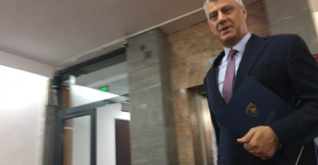 Kryetari i Kosovës, Hashim Thaçi në takimin me përfaqësuesit e koalicionit PAN dhe komuniteteve pakicë, ka ftuar të gjithë partitë politike që të