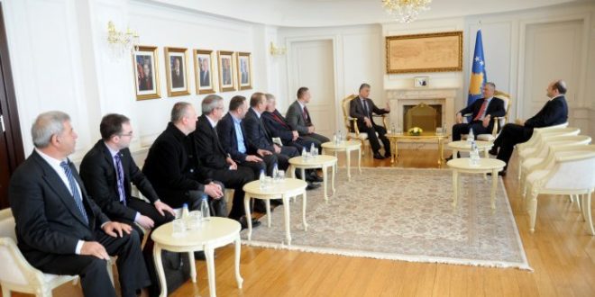 Kryetari, Hashim Thaçi priti një delegacion të Këshillit Nacional Boshnjak të Sanxhakut