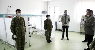Kryetari, Hashim Thaçi vizitoi Qendrën Mjekësore të FSK-së
