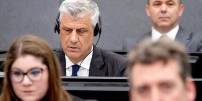 Ish-kryetari i Kosovës, Hashim Thaçi, shprehu keqardhje për të gjitha viktimat gjatë luftës dhe hodhi poshtë të gjitha akuzat e Prokurorisë