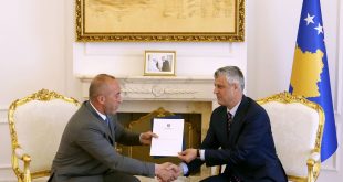 Thaçi e pranon nga Haradinaj