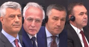 Më 4 shkurt, në Gjykatën Speciale mbahet konferenca kundër Hashim Thaçit, Kadri Veselit, Rexhep Selimit e Jakup Krasniqit