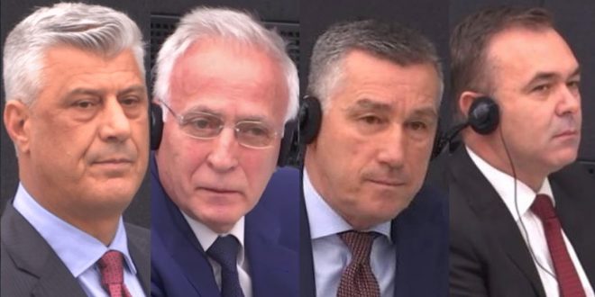 Më 4 shkurt, në Gjykatën Speciale mbahet konferenca kundër Hashim Thaçit, Kadri Veselit, Rexhep Selimit e Jakup Krasniqit