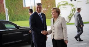 Hashim Thaçi dhe Angela Merkel