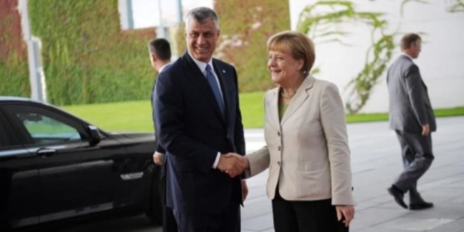 Hashim Thaçi dhe Angela Merkel