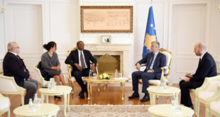 Kryetari i Kosovës Hashim Thaçi kërkon njohjen nga Madagaskari