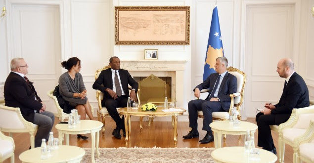 Kryetari i Kosovës Hashim Thaçi kërkon njohjen nga Madagaskari