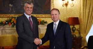 Kryetari i Kosovës Hashim Thaçi ka vazhduar takimet me përfaqësues shtetërorë të Maltës