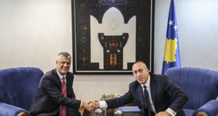 Kryeministri Haradinaj takohet me kryetarin Thaçi për bashkërendimin të agjendës shtetërore