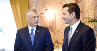Veliaj i bën të ditur Thaçit se një rrugë në Tiranë do ta mbajë emrin: “Rruga e UÇK-së”