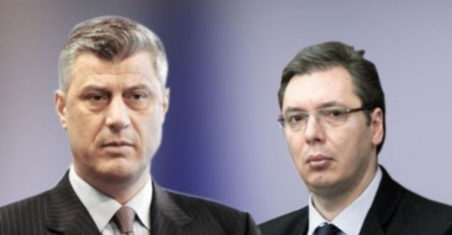 Hashim Thaçi dhe Aleksander Vuqiç