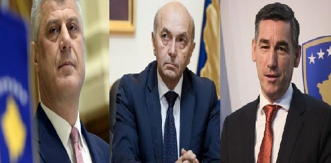 Thaçi, Mustafa dhe Veseli urojnë Kosovën për anëtarësimin në UEFA