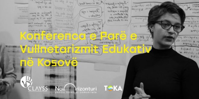 Organizata TOKA organizon Konferencën e Parë të Vullnetarizmit Edukativ “Vullnetarizmi Edukativ për Fuqizim të Rinisë“