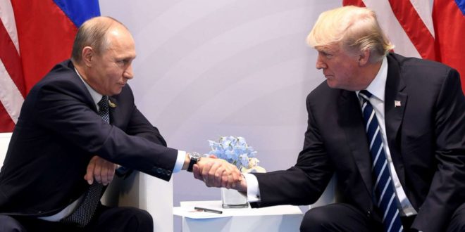 Trump dhe Putin janë takuar për herë të parë në Samitin e Grupit 20, në Hamburg të Gjermanisë