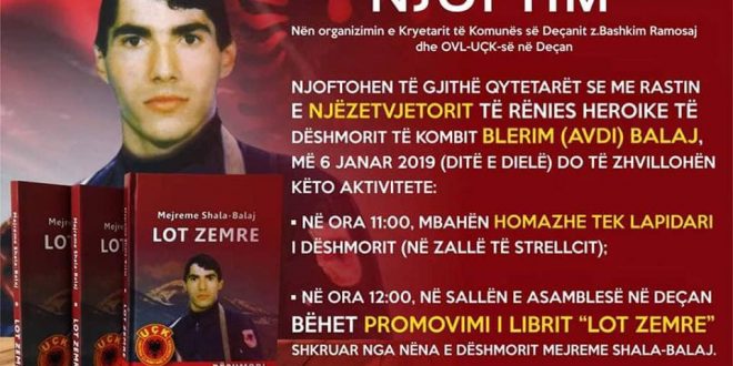 Nën organizimin e Kryetarit të Komunës së Deçanit, Bashkim Ramosaj dhe Organizatës së Veteranëve të Luftës së Ushtrisë Çlirimtare të Kosovës