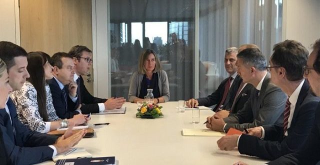 Sot pritet të takohen në Bruksel Kryetari i Kosovës, Hashim Thaçi dhe ai i Serbisë, Aleksandër Vuçiq