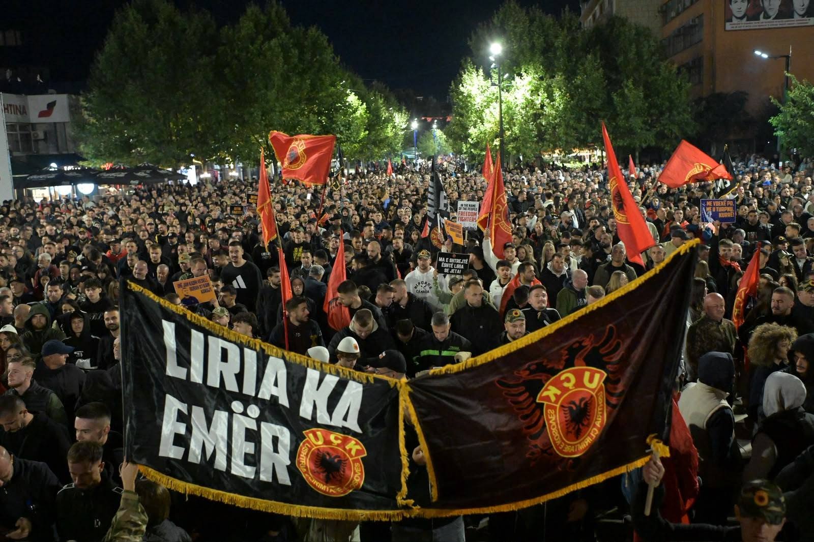  Jo në emrin tim   mbahet protesta për të shtatën natë në Prishtinë