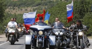 “Ujqit sllavë të natës” të shoqëruar nga priftërinjtë e Kishës Ruse filluan turneun e “Ballkanit rus
