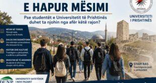 Ismet Azizi: SANXHAKU SI KLASË E HAPUR MËSIMI