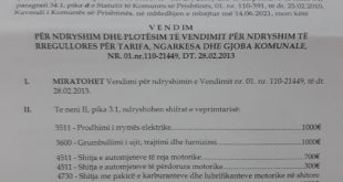 Komuna e Prishtinës u vë “gjobë” medieve nga 1000 euro në vit, më shumë se taksa e licencës, me një vendim të vitit 2013