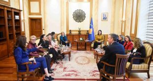 Kryekuvendari Veseli, në Ditën Ndërkombëtare të Gruas, ka pritur në takim disa ish-ushtare të UÇK-së dhe police të Kosovës
