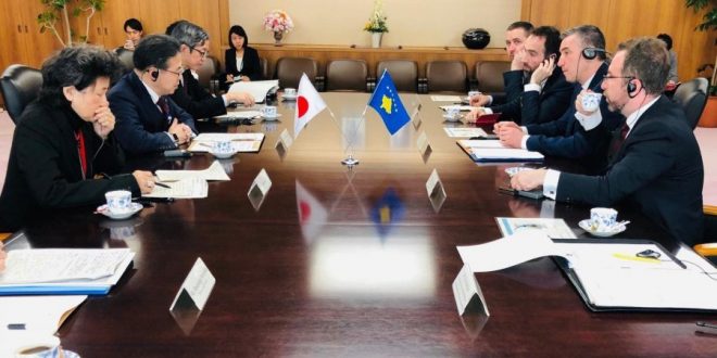 Kryetari i Kuvendit, Kadri Veseli kërkon nga bizneset japoneze që të vijnë në Kosovë dhe të investojnë