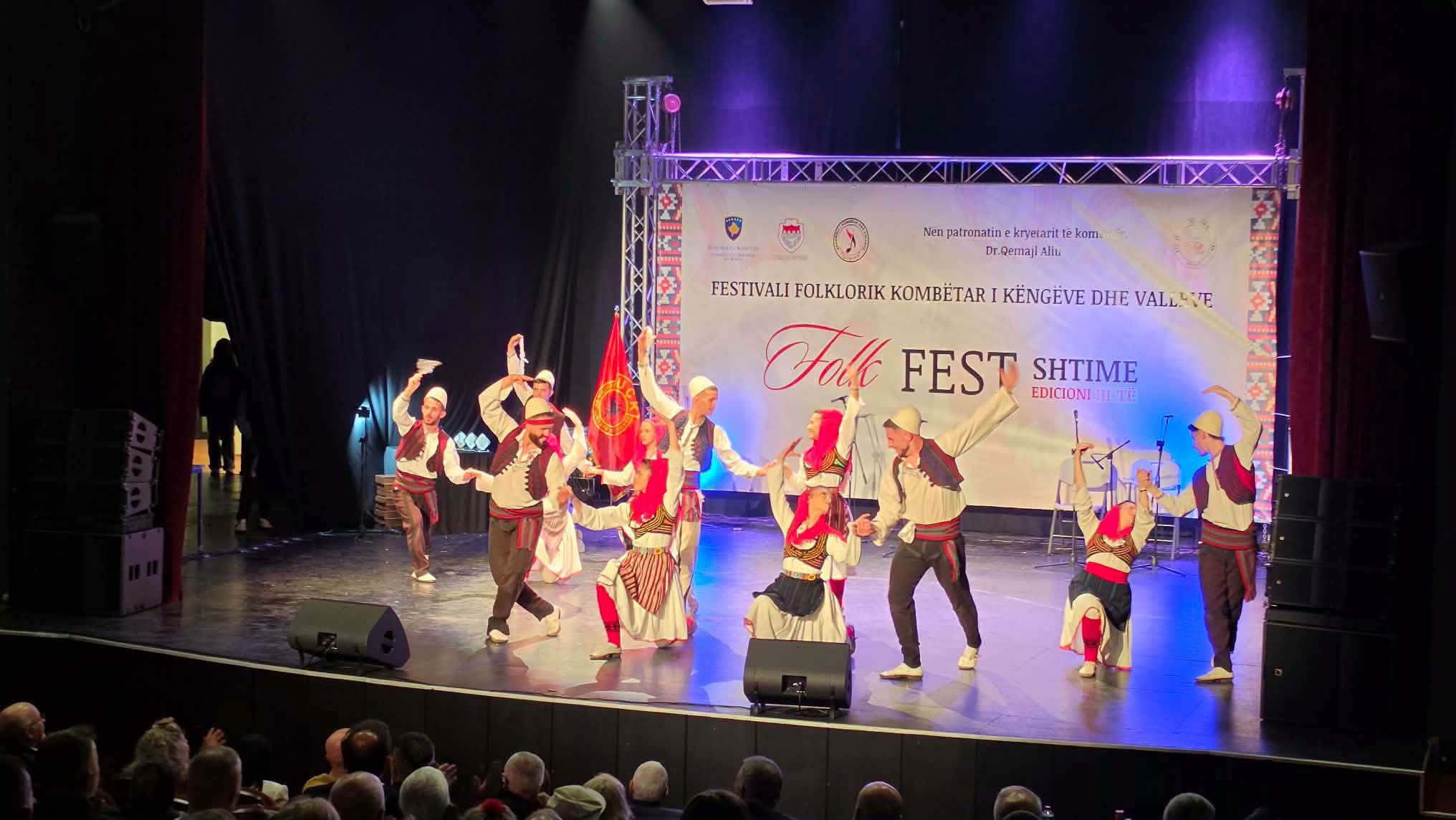 Qendra Kulturore  Anamorava    fituese e Festivalit  Folk Fest Shtimja 