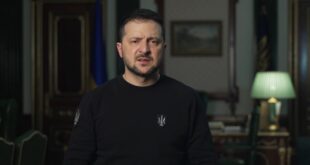 Kryetari i Ukrainës, Vladimir Zelensky, shprehu besimin në fitore kundër forcave pushtuese ruse, në përvjetorin e parë të nisjes së pushtimit