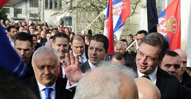 Kryeministri i Serbisë, Aleksandër Vuçiq ka qëndruar për vizitë në pjesën veriore Kosovës
