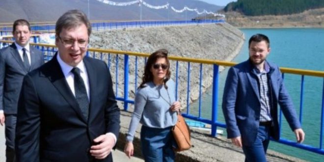 Kryetari i Serbisë, Aleksander Vuçiq bënë të ditur se nesër gjatë ditës do të vizitojë liqenin e Ujmanit në veri të Kosovës