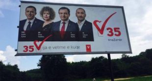 Vetëvendosja po zhvillon fushatë për kandidatët e vet edhe në Preshevë të Kosovës Lindore