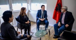 Kryetari i Lëvizjes Albin Kurti, takon ambasadorin e Zvicrës, flasin për rëndësinë e bashkëpunimit